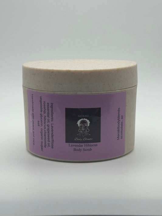 Lavender Hibiscus Body Scrub